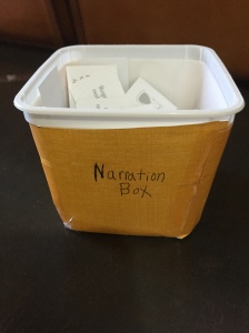 Narration box 